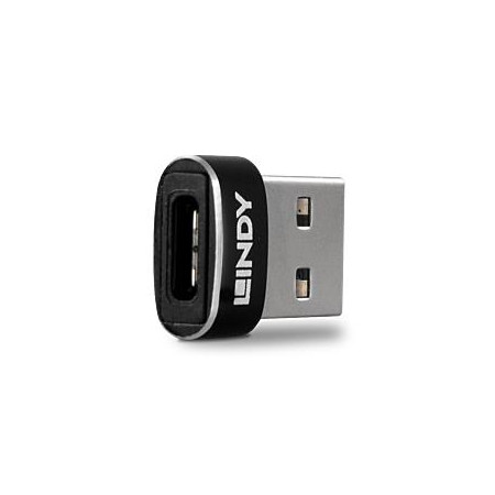 USB2 Type C į A Adapteris / Juodas