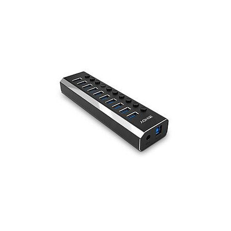USB3 10 PORTŲ I/O HUB LINDY