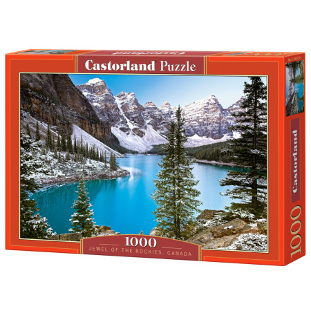 Dėlionė Castorland The Jewel of the Rockies, Kanada 1000 vnt