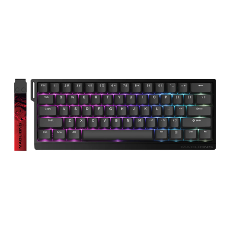 FGG Madlions MAD60 HE RGB - JAV Išdėstymas - Magnetiniai Amber Pro Jungikliai - Juoda