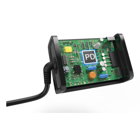 Hama USB-C mobiliojo įrenginio kroviklis Knyginis kompiuteris, Išmanusis telefonas, Planšetinis kompiuteris Juoda AC Vidaus