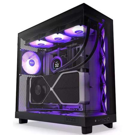 NZXT H6 Flow RGB MidiTower korpusas