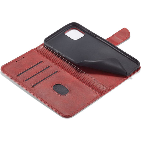 Raudonas dėklas Wallet Case Samsung A356 A35 5G