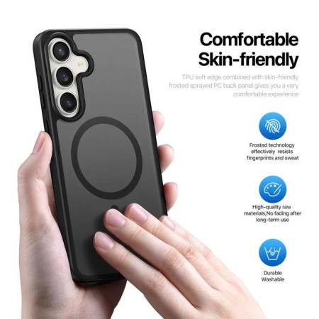 Dux Ducis Yind dėklas Samsung S731 S25 FE juodas