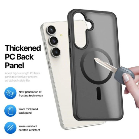 Dux Ducis Yind dėklas Samsung S731 S25 FE juodas