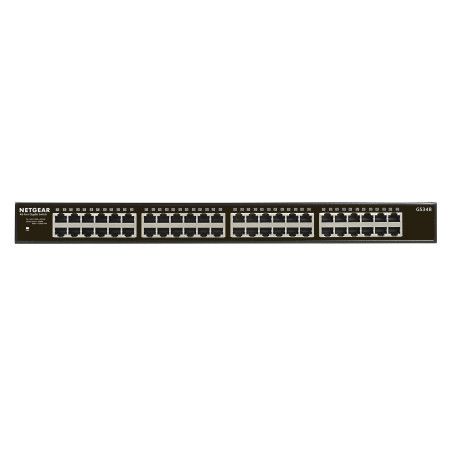 NETGEAR GS348 Ne-valdomas Gigabit Ethernet Jungiklis