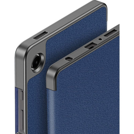 Tamsiai mėlynas dėklas Dux Ducis Domo Samsung X110/X115 Tab A9 8.7/X130/X135 Tab A11 8.7