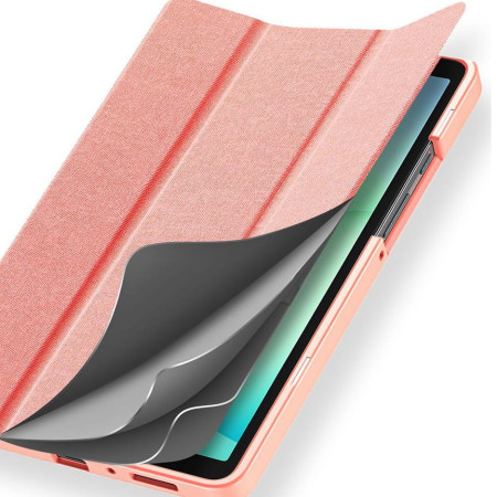 Rožinis dėklas Dux Ducis Domo Samsung X110/X115 Tab A9 8.7/X130/X135 Tab A11 8.7