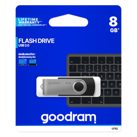 GoodRAM 8GB UTS2 USB atmintinė 2.0