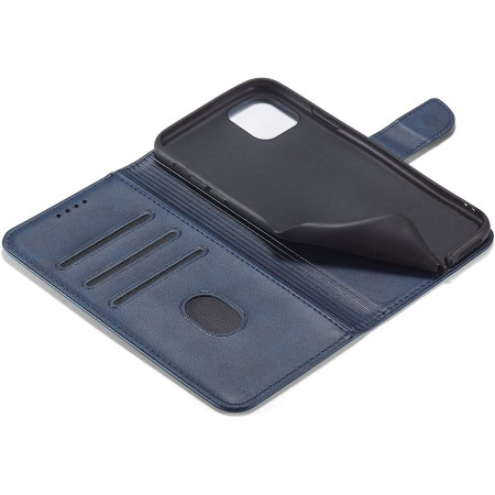 Dėklas Wallet Case Xiaomi Redmi Note 13 Pro 4G/Poco M6 Pro mėlynas