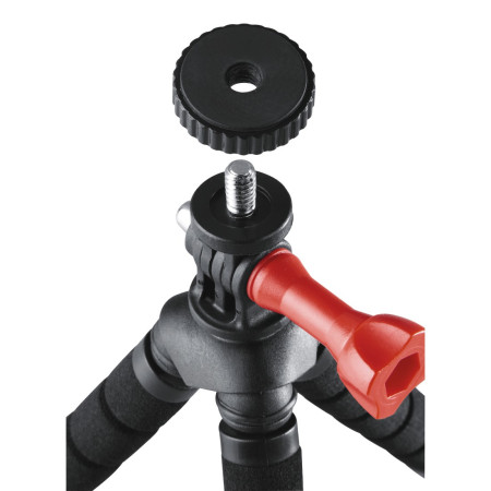 Hama Flex 2in1 trikojis Išmanusis telefonas / skaitmeninis fotoaparatas 3 kojos Juoda