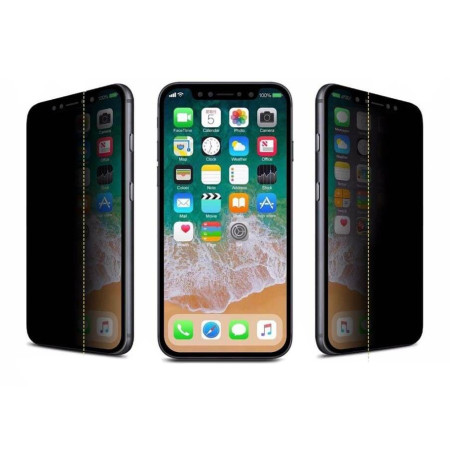 LCD apsauginis stikliukas Full Privacy Apple iPhone XS Max/11 Pro Max juodas