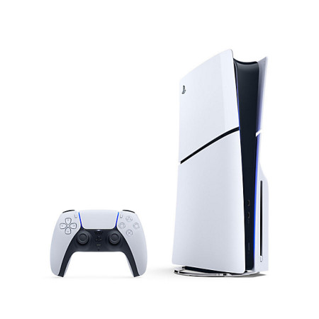 Sony PlayStation 5 Slim 1 TB Wi-Fi Juoda, Balta