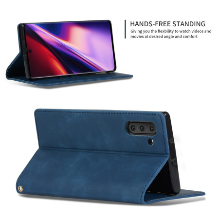 Dėklas Business Style Xiaomi Redmi Note 11 4G/Note 11S tamsiai mėlynas