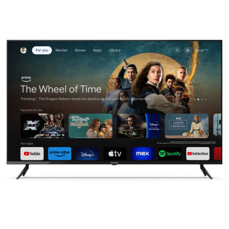 Sharp 55GL4060E 4K Ultra HD Smart TV 139,7 cm (55") Juodas