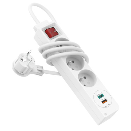 Hama Elektros tinklo ilgintuvas 1,4 m 3 AC išvestys