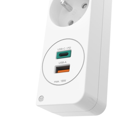 Hama Elektros tinklo ilgintuvas 1,4 m 3 AC išvestys