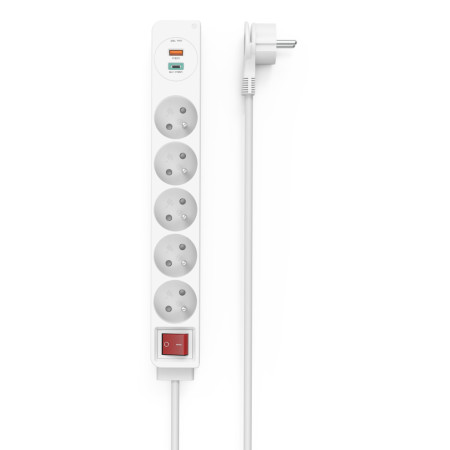 Hama Elektros tinklo ilgintuvas 1,4 m 5 AC išvestys