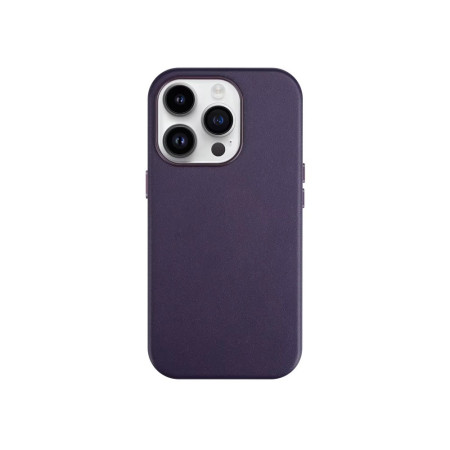 Mag Leather Case Apple iPhone 16 Plus tamsiai violetinis