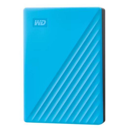 Išorinis HDD 6TB Western Digital My Passport mėlynas