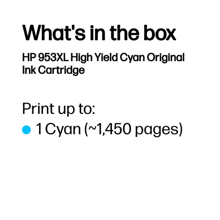 HP 953 XL mėlynas F6U16AE Instant Ink