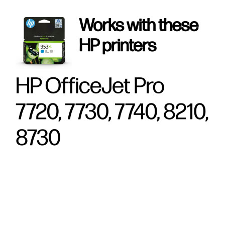 HP 953 XL mėlynas F6U16AE Instant Ink