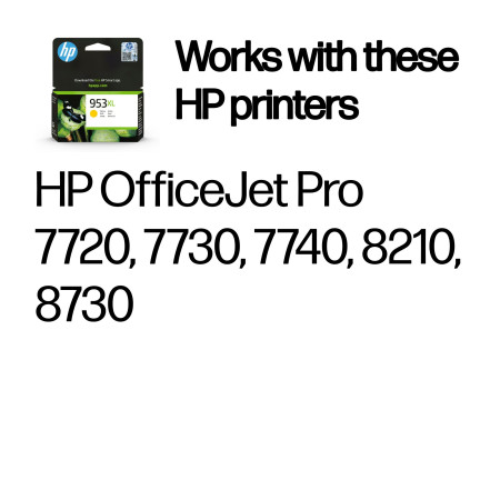 HP 953 XL geltonas F6U18AE Instant Ink