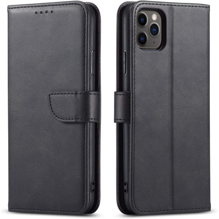 Juodas dėklas Wallet Case Xiaomi Redmi Note 14 Pro Plus 5G