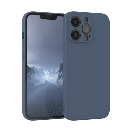 Tamsiai mėlynas Liquid Silicone dėklas 1.5mm Samsung S931 S25