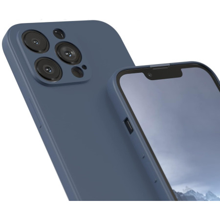 Tamsiai mėlynas Liquid Silicone dėklas 1.5mm Samsung S931 S25