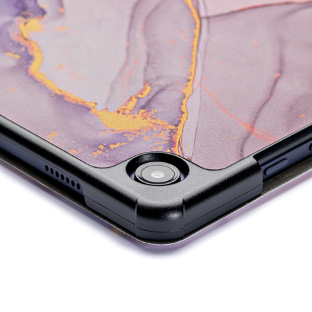 Dėklas Reach Smart Leather Samsung X210/X215/X216 Tab A9 Plus 11.0/X230/X235/X236 Tab A11 Plus 11.0 marmurinė