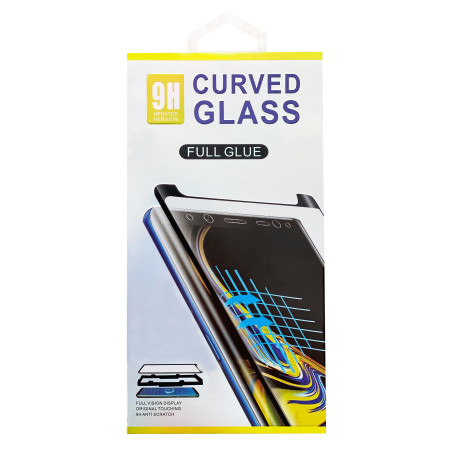 LCD apsauginis stikliukas 9D Curved Full Glue skirtas Xiaomi Redmi Note 14 Pro Plus 5G juodas