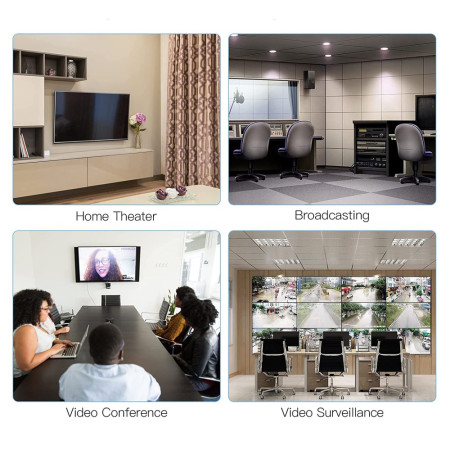 Techly HDMI Extender po skrętce Cat6/6a/7, 4K 60Hz, IR, iki 70m