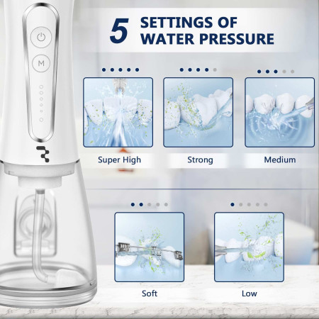 Belaidis irigatorius Reach HF-P11 baltas