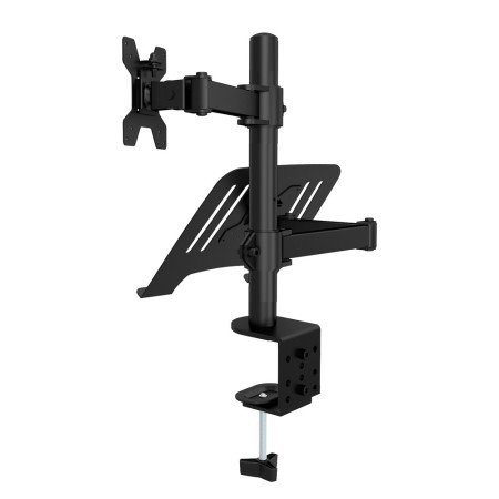 Techly biurkowy laikiklis monitorui 13-32" 8kg ir laptopui 12-17" 8kg, reguliuojamas