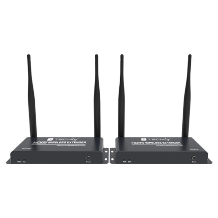 Techly bevielis HDMI extenderis Full HD 1080p 60Hz, 5.8GHz, iki 200m