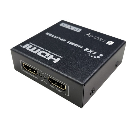 HDMI skirstytuvas Techly 1x2, 4K 30Hz, aktyvus