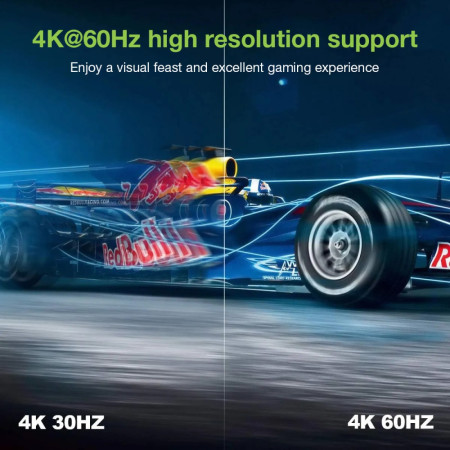 Techly 3-portis HDMI 2.0b perjungiklis 4K*60Hz 3x1 su IR pulteliu