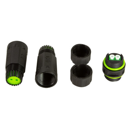 Techly IP68 vandeniui atsparus LC Duplex pluošto jungiklis