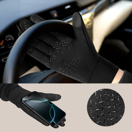 Tech-Protect WG01 M juodos išmaniosios pirštinės