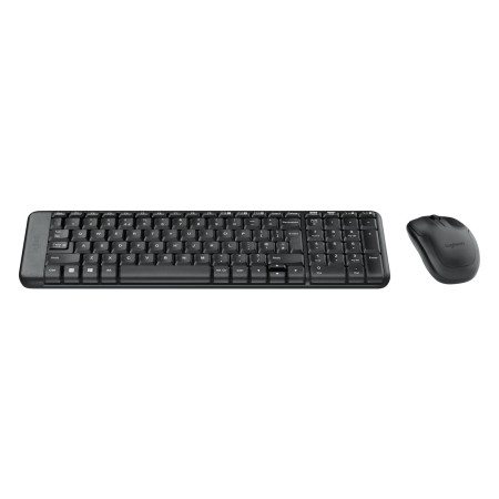 Logitech MK220 Bevielė Klaviatūra ir Pelė - Anglų Kalba
