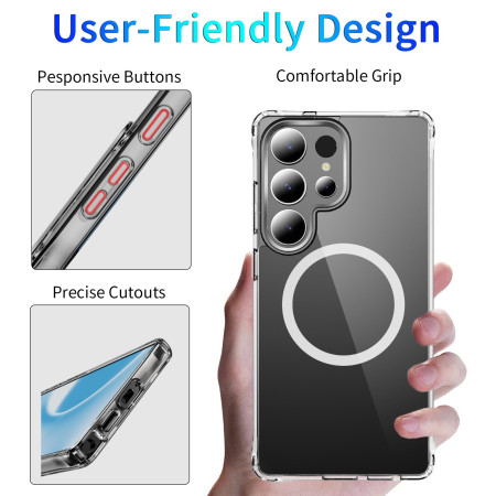 Skaidrus dėklas Perfectionists Clear Mag Case Samsung S931 S25