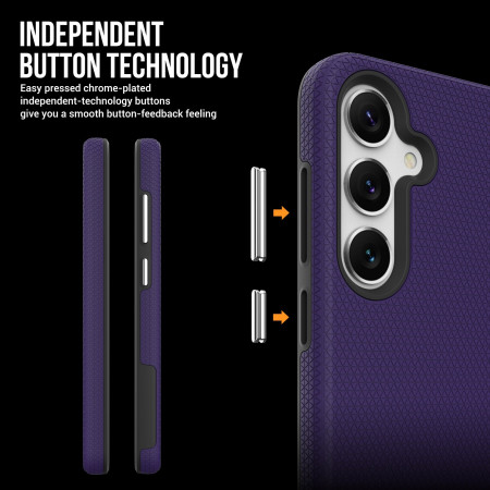 Perfectionists Triangle Case Samsung A266 A26 5G violetinis