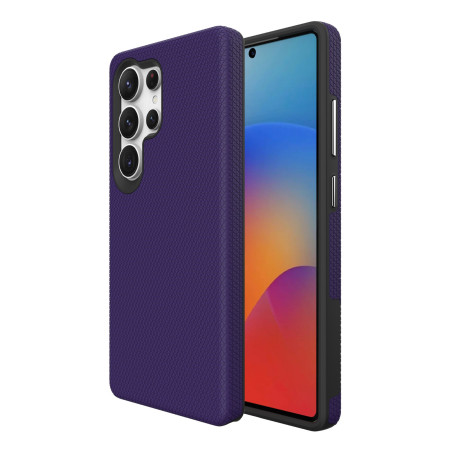 Violetinis dėklas Perfectionists Triangle Case Samsung S908 S22 Ultra 5G