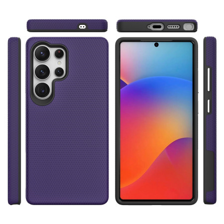 Violetinis dėklas Perfectionists Triangle Case Samsung S908 S22 Ultra 5G