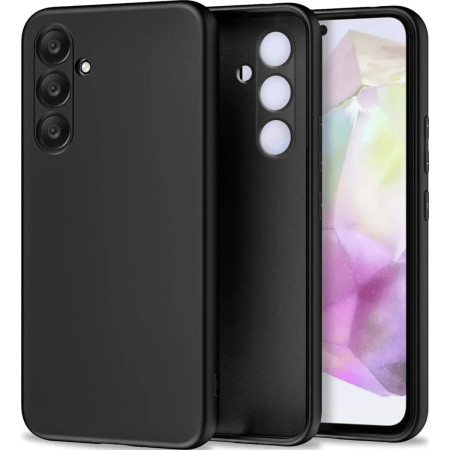 Juodas Tech-Protect Icon dėklas Galaxy S25 FE