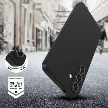 Juodas Tech-Protect Icon dėklas Galaxy S25 FE