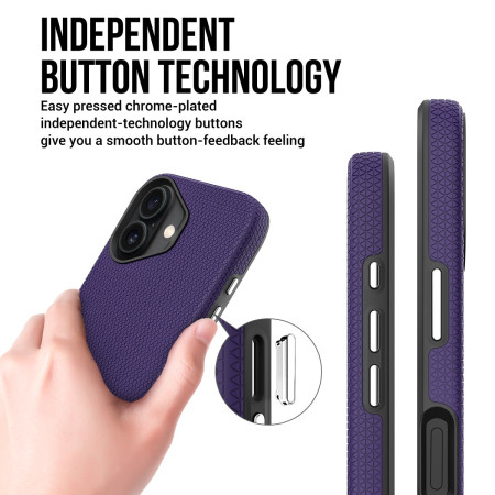 Perfectionists Triangle Mag Case Apple iPhone 11 violetinis