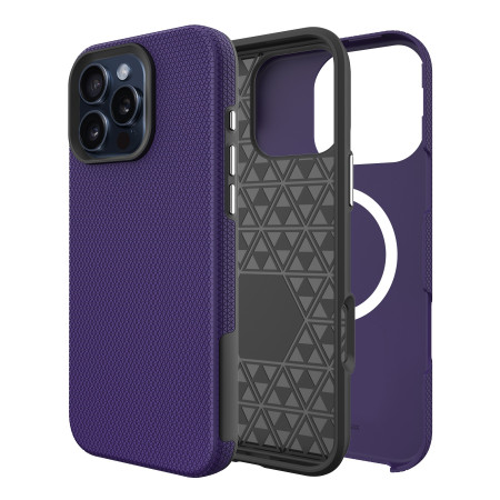 Violetinis dėklas Perfectionists Triangle Mag Case Apple iPhone 13 Pro