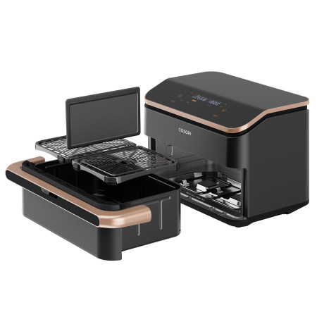 Cosori Dual Blaze TwinFry juodas